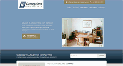 Desktop Screenshot of damborianainmobiliaria.com